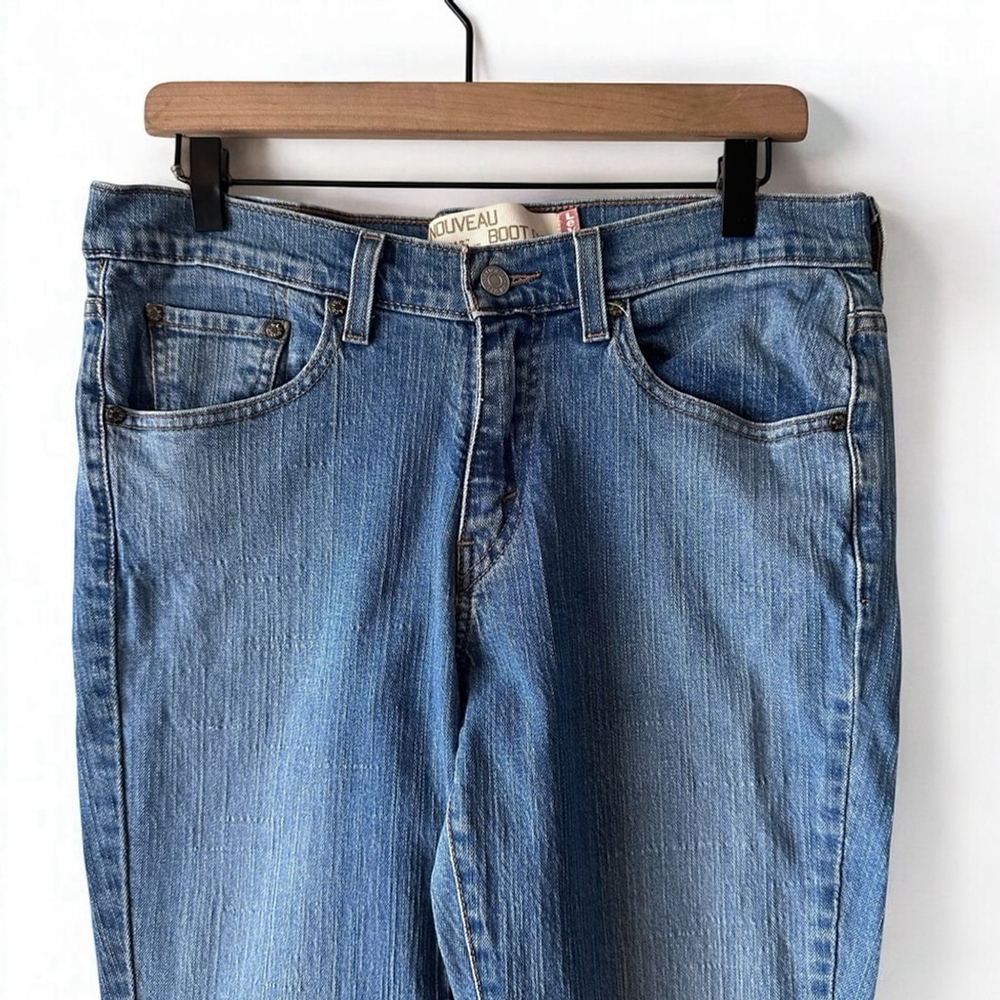 Levi’s 515 Bootcut Jeans Women’s Size 8 Medium Wash Stretch Denim - Picture 4 of 7